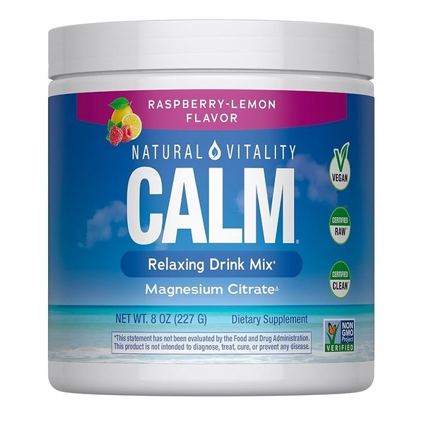 Natural Vitality Calm, aviečių citrinos skonio, 227 g