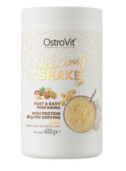 OstroVit Delicious Shake, Peanut - 400 gramų