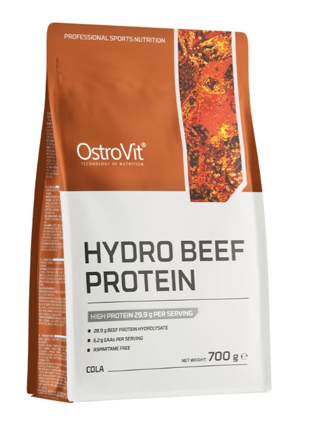 OstroVit Hydro Beef Protein, Cola - 700 g maisto papildas