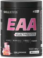 Skill Nutrition EAA + Electrolytes, Pink Lemonade - 450 gramų