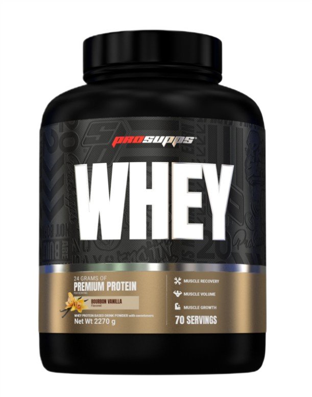 ProSupps Whey, Bourbon Vanilla - 2270 g baltymų papildas