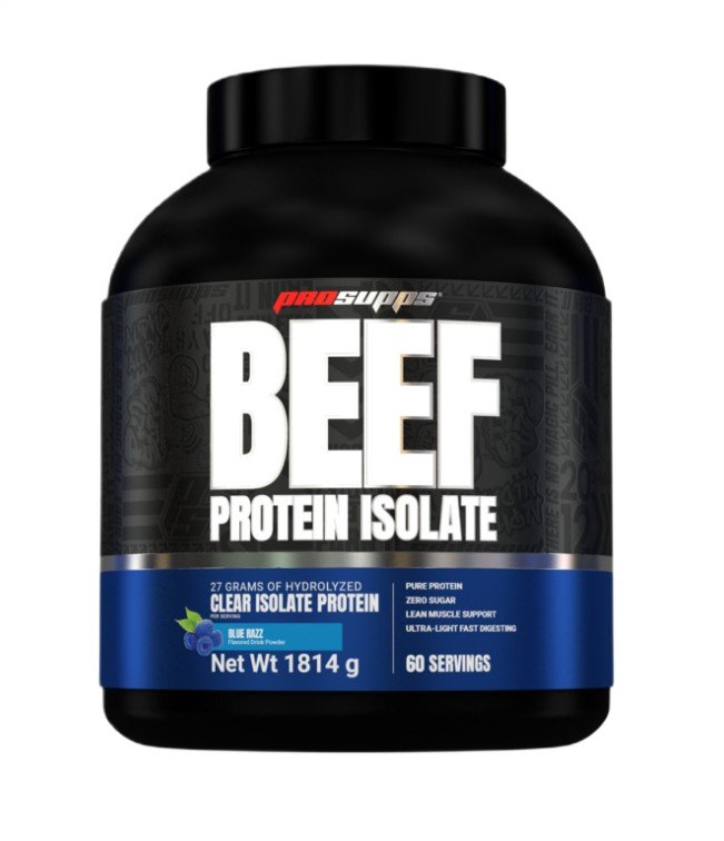 ProSupps Beef Protein Isolate, Blue Razz - 1814 gramų
