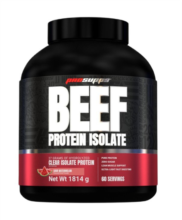 ProSupps Beef Protein Isolate, Sour Watermelon - 1814 gramų