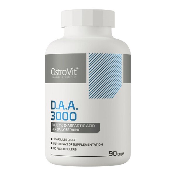 OstroVit D.A.A 3000 kapsulės, amino rūgštys, sporto papildas