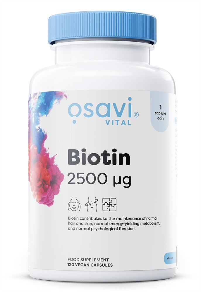 Biotino maisto papildas kapsulės