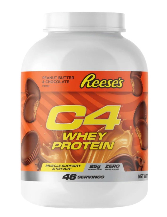Cellucor C4 Whey Protein, Peanut Butter & Chocolate Reese's - 1700 gramų