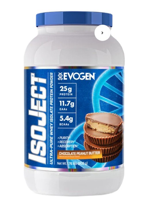Evogen IsoJect, Chocolate Peanut Butter - 800 g maisto papildas