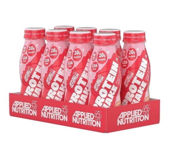 Applied Nutrition baltymų kokteilis, braškių ir grietinėlės, 8 vnt.