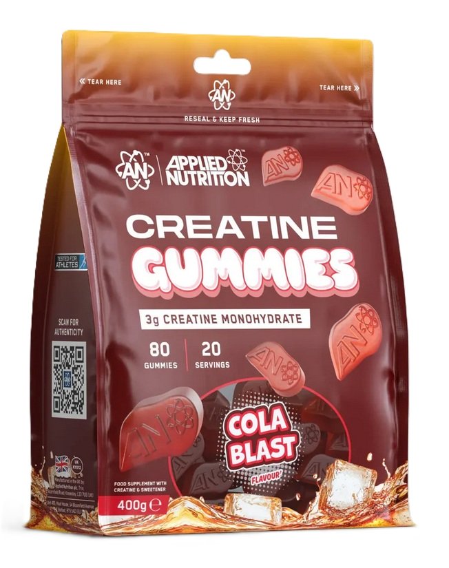 Kreatino guminukai Cola Blast, sporto papildas