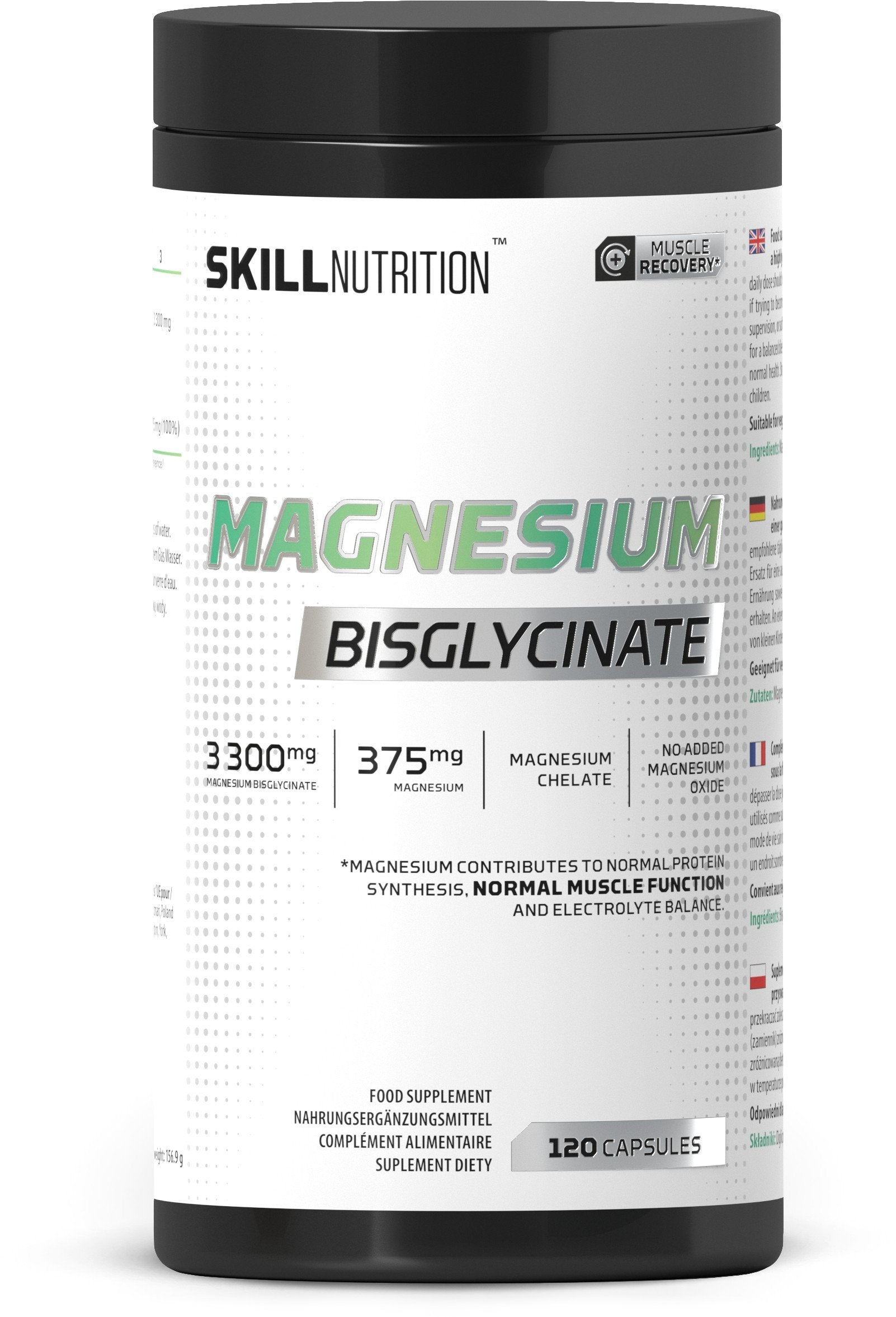 Maisto papildas Magnesium Bisglycinate kapsulės