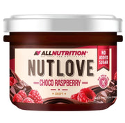 Allnutrition Nutlove, Choco Raspberry Crispy – 200 g, sveikas užkandis
