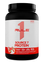 Maisto papildas Rule One Source7 Proteinas, braškių ir grietinėlės
