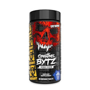 Mutant Creatine Bytz Chewables, Tang Blue Razz - 80 kramtomųjų tablečių