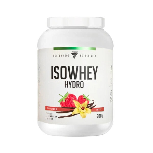 Trec Nutrition Isowhey Hydro, Vanilės Braškių - 900 g
