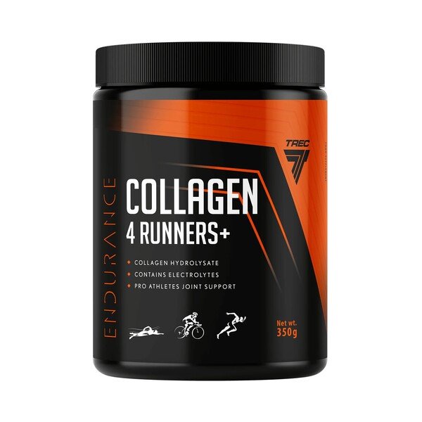 Trec Nutrition Endurance Collagen 4 Runners+, Orange - 350 gramų