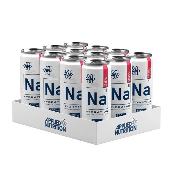 Applied Nutrition Na11 hidratacijos skardinės, šaldytos uogos, 12 vnt.