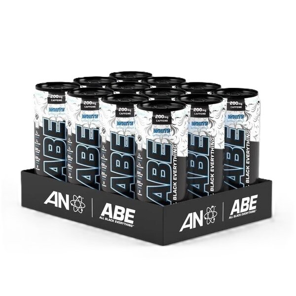 Applied Nutrition ABE energijos skardinė, balta, 12 vnt.