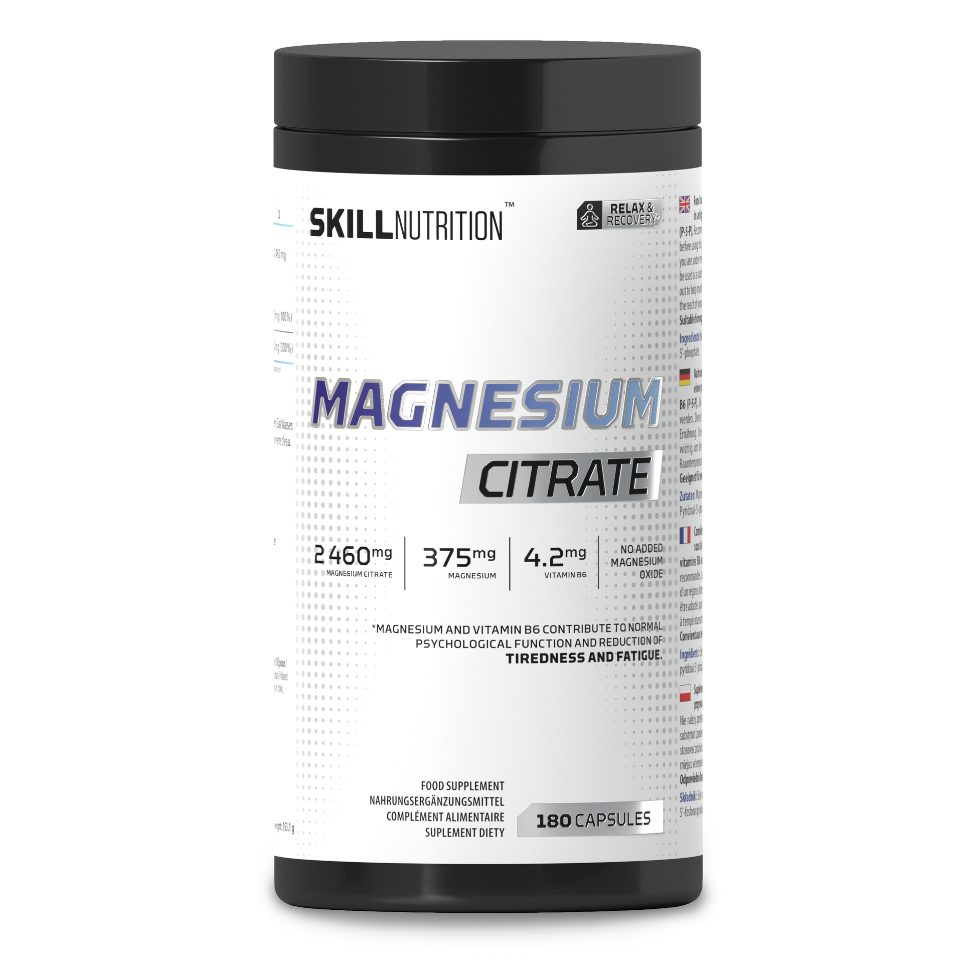 Magnesio Citrate kapsulės