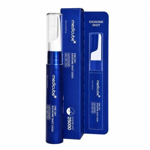 Medicube One Day Exosome Shot Pore Serum 25000 – intensyvus veido serumas poroms su egzosomomis ir AHA, BHA, PHA rūgštimis, 13 ml