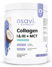 Osavi Collagen I & III + MCT, Coconut - 400 gramų
