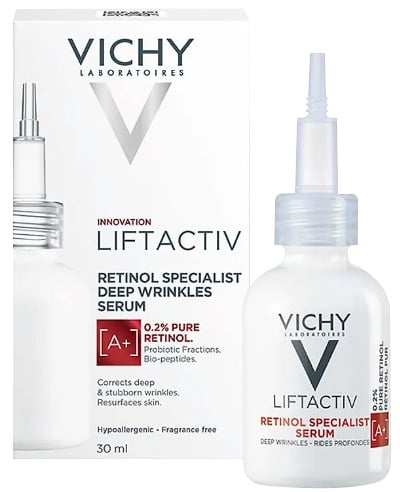 Vichy Liftactiv Specialist Retinol Veido serumas, 30 ml
